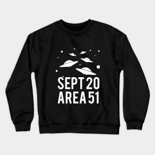 Sept 20 Area 51 Crewneck Sweatshirt